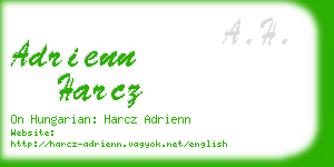 adrienn harcz business card